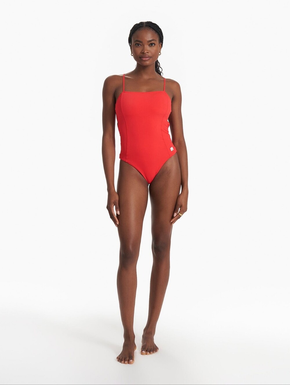 Vuori Dune One Piece Bathing Suit Swimsuit Vermillion